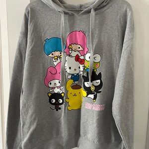 Sanrio Hello Kitty and Friends Gray Hoodie